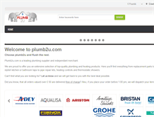 Tablet Screenshot of plumb2u.com